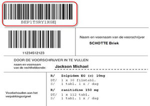 Papieren document met RID-barcode is slechts bewijsstuk