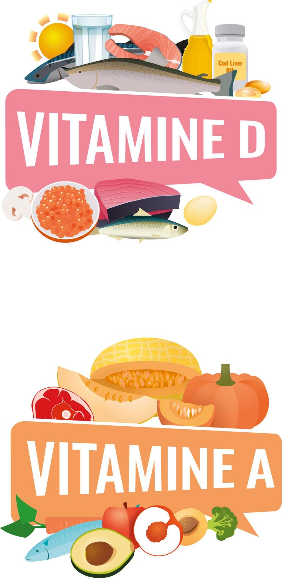 Vitamine A en D: we moeten beter eten